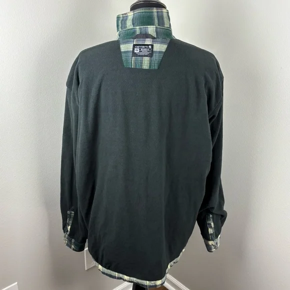 Carhartt Rugged Flex Flannel Fleece-Lined Shirt Jacket Men's Sz XXL 2XL Shacket - Picture 12 of 12